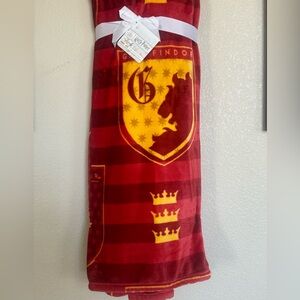 Harry Potter plush throw blanket